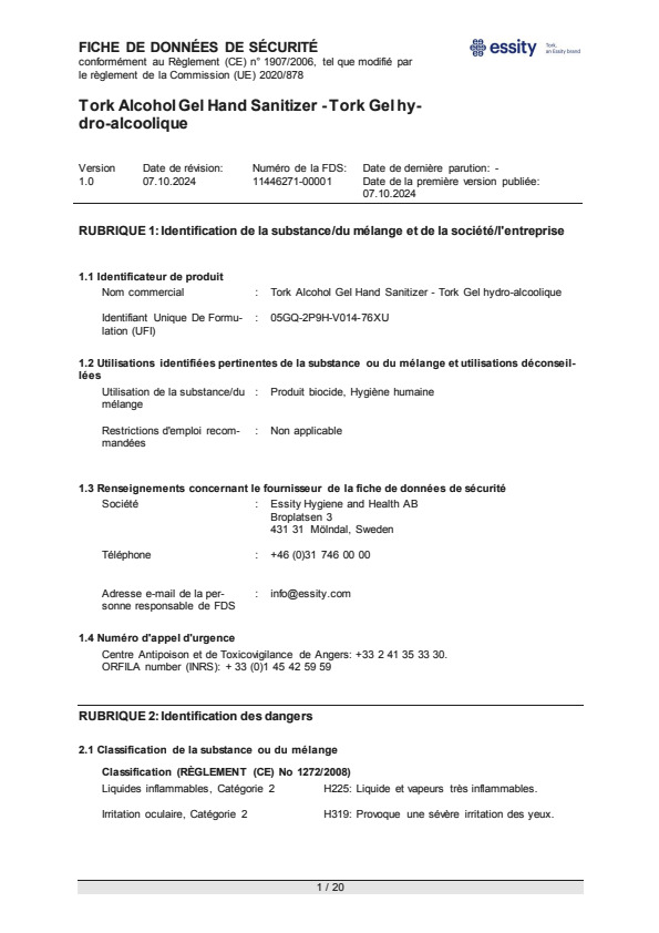 Safety Data Sheet