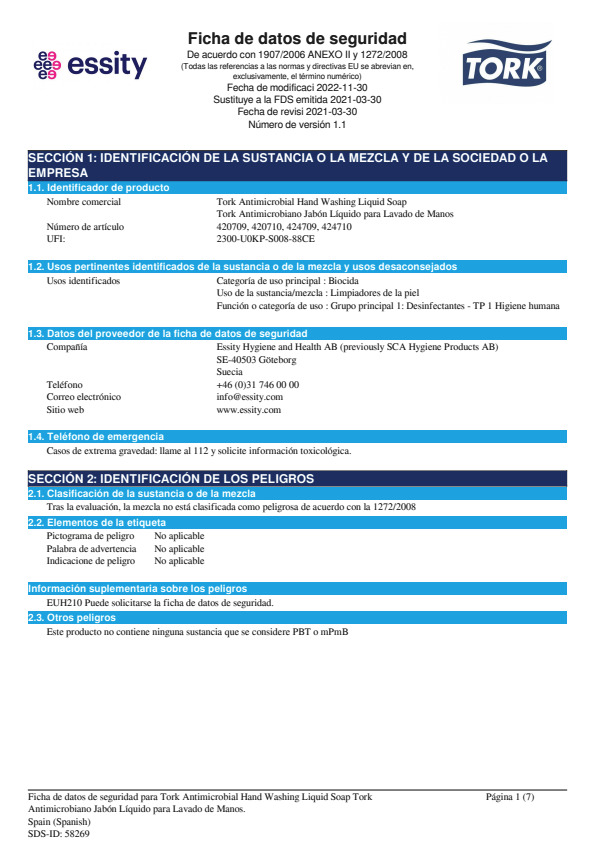 Safety Data Sheet