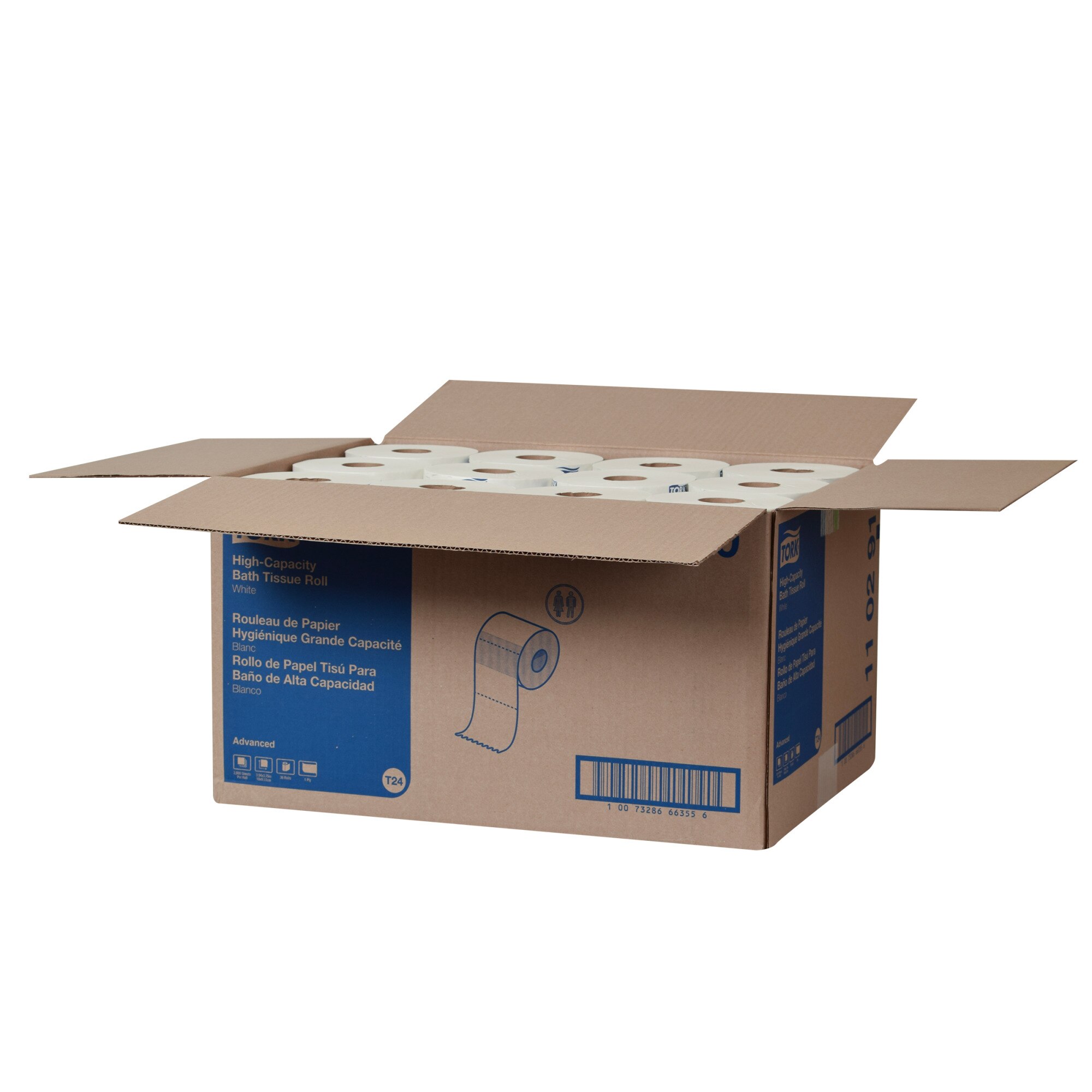 Tork High-Capacity Toilet Paper Roll White T24