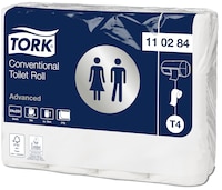 „Tork Conventional Advanced“ 2 sluoksnių tualetinio popieriaus įprastinis ritinėlis
