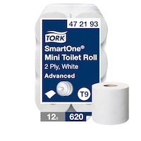 Tork SmartOne® annostelija WC-paperille