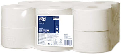 Туалетний папір Tork Universal у мінірулонах — 1 шар