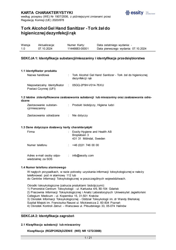 Safety Data Sheet