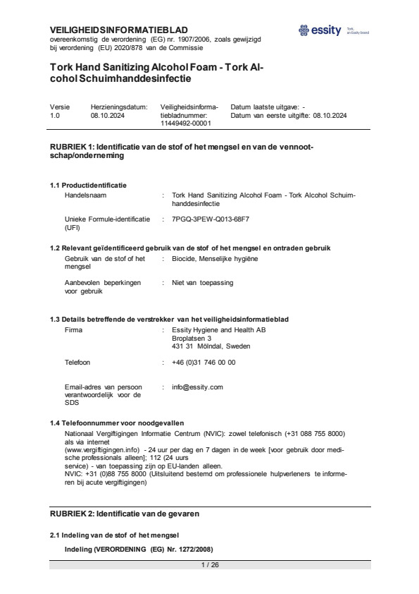 Safety Data Sheet