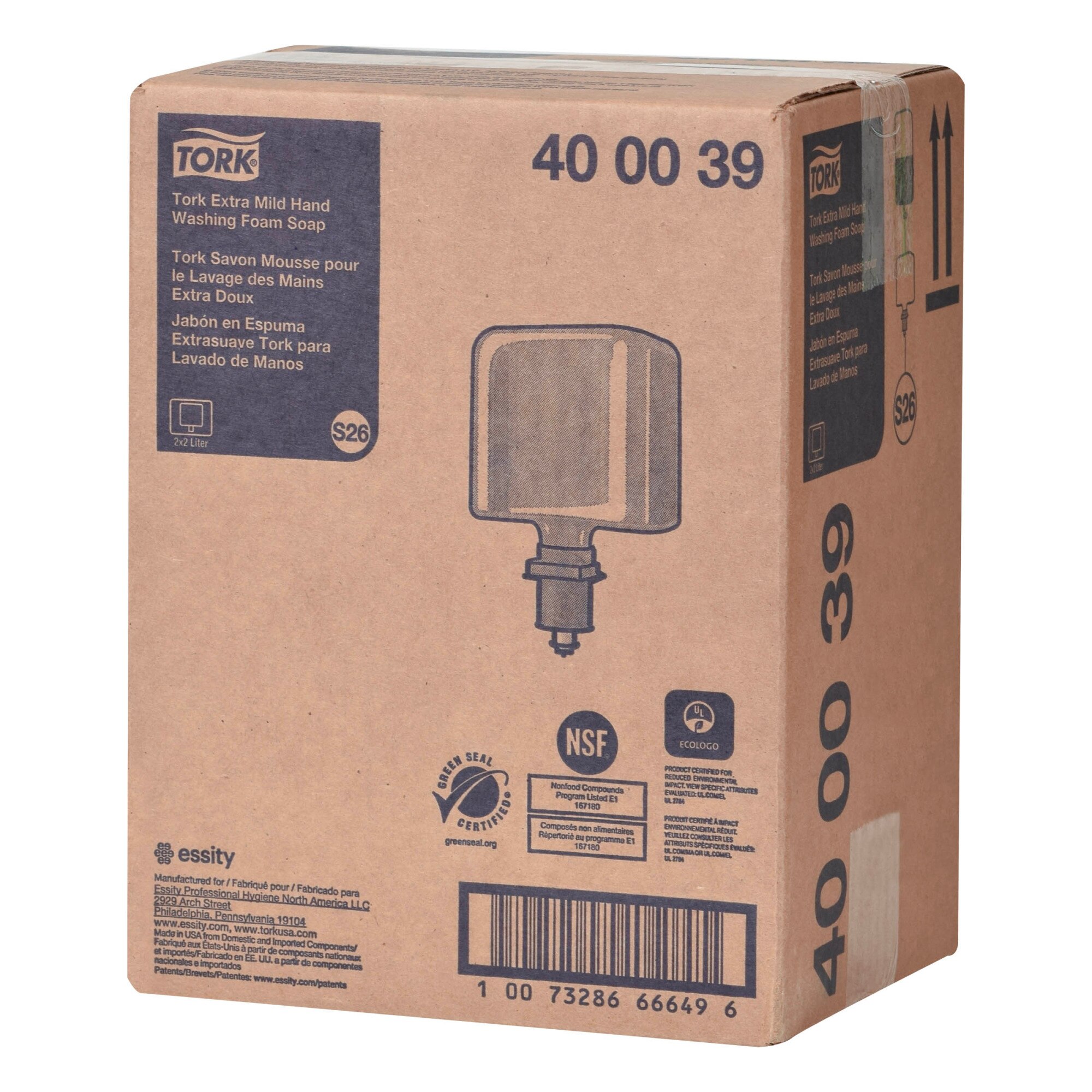 EXLEAR WASHING FOAM 120g 2個セット Tork Extra Mild Hand Washing Foam Soap S26