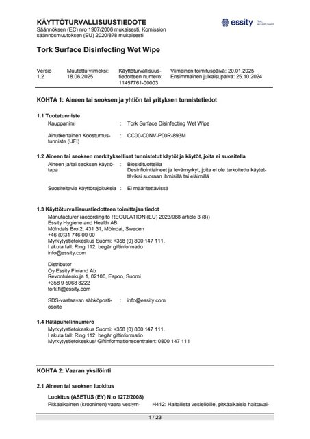 Safety Data Sheet