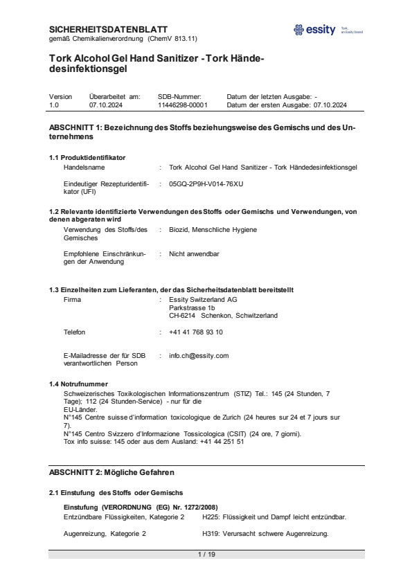 Safety Data Sheet