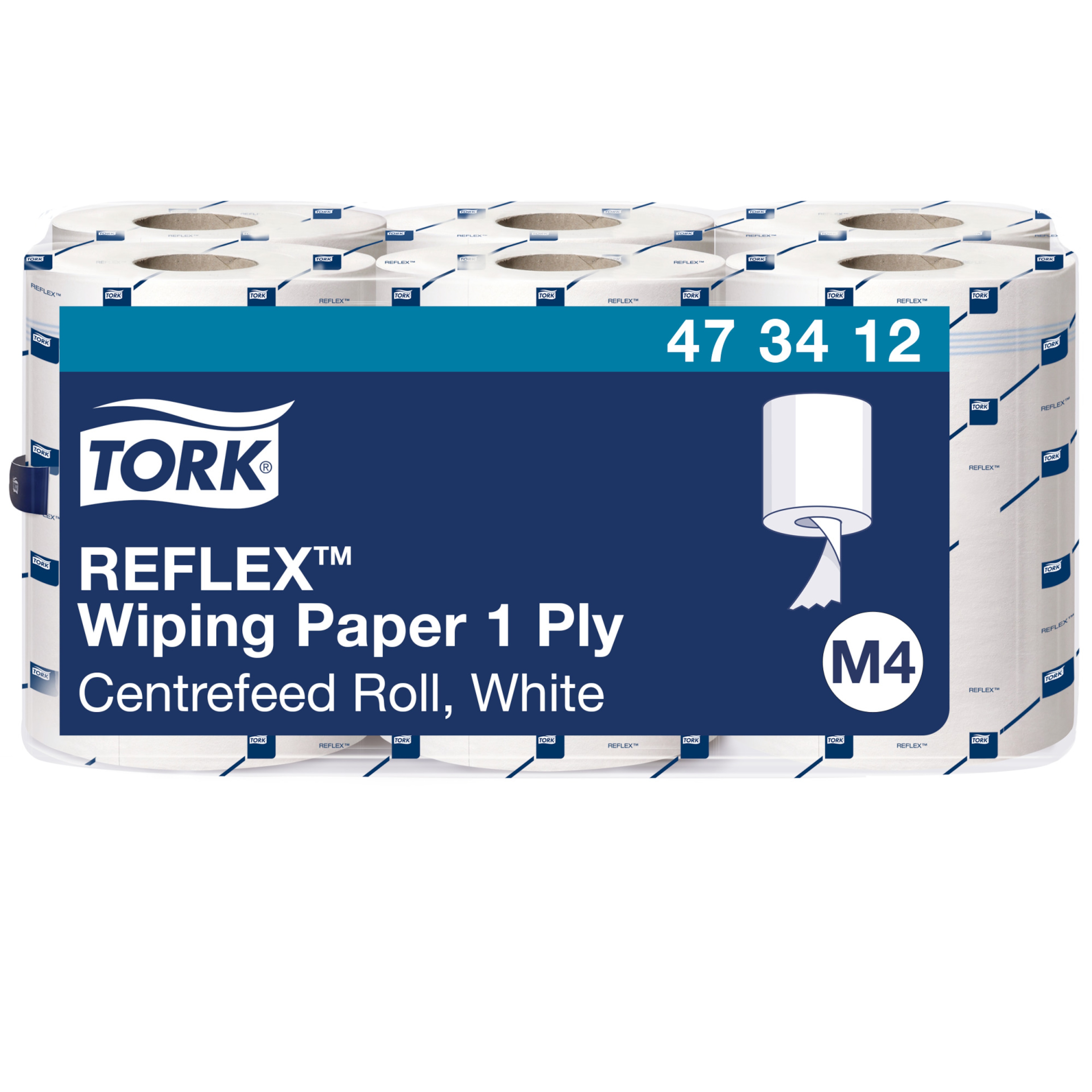Tork Reflex™ Rollo de Papel de Secado de Alimentación Central Blanco M4