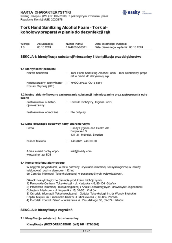 Safety Data Sheet