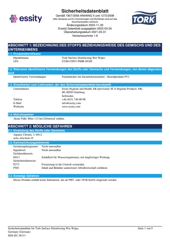 Safety Data Sheet
