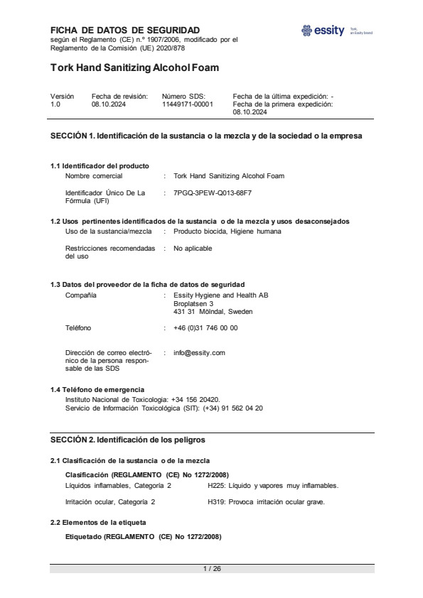 Safety Data Sheet