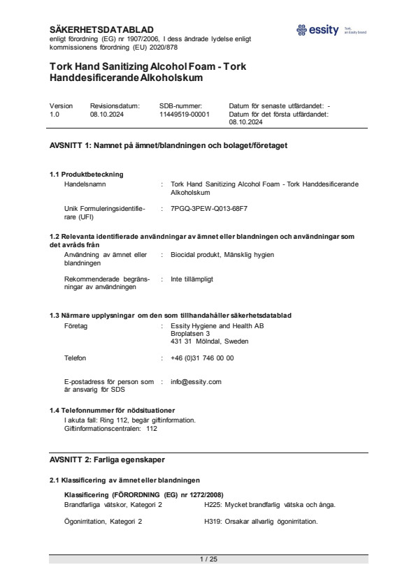 Safety Data Sheet