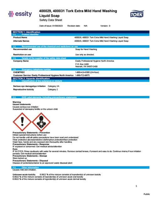 Safety Data Sheet