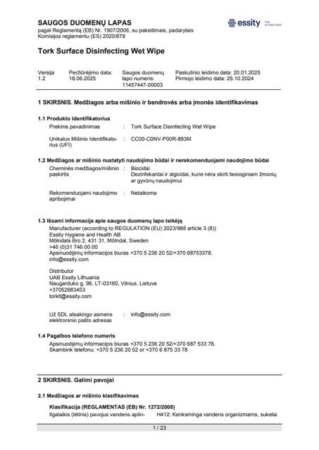 Safety Data Sheet