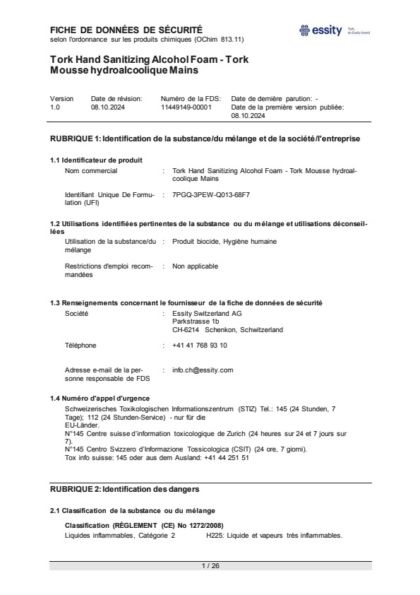 Safety Data Sheet