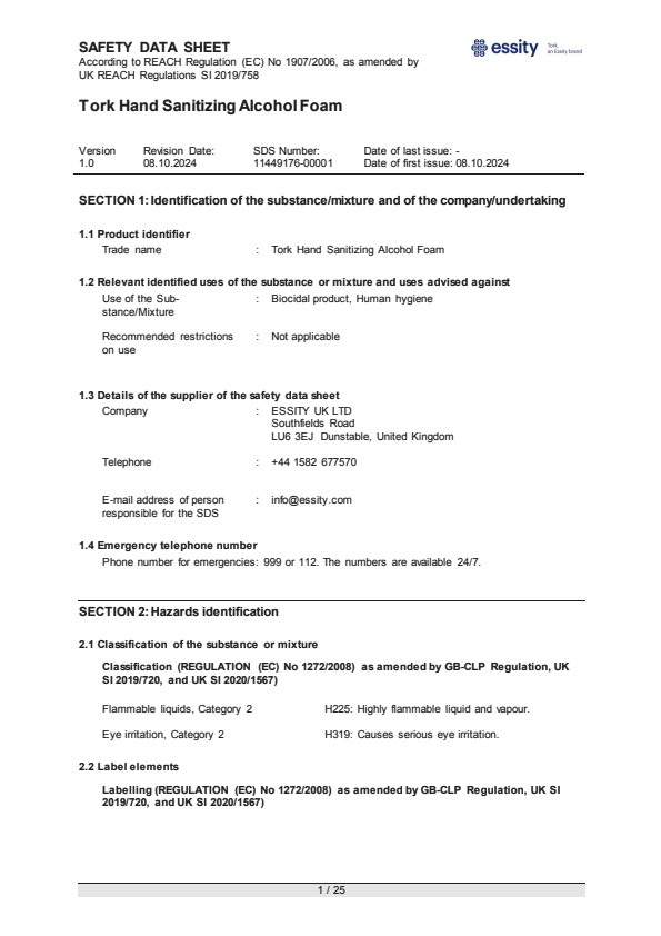 Safety Data Sheet