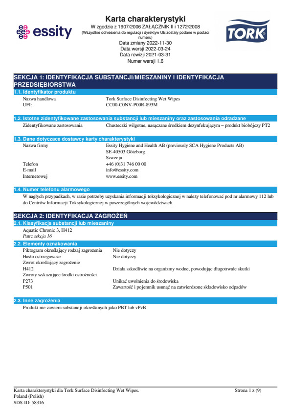 Safety Data Sheet