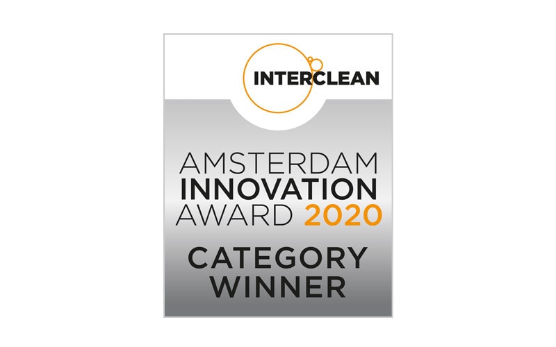 Interclean – Победитель в номинации «Инновации» в 2020 году на выставке Interclean Amsterdam