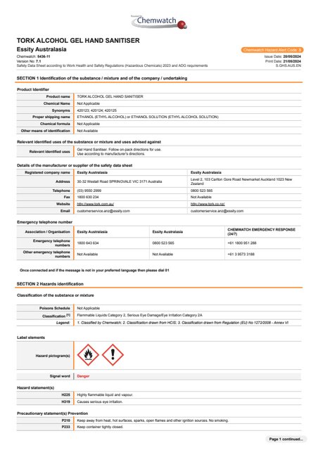 Safety Data Sheet
