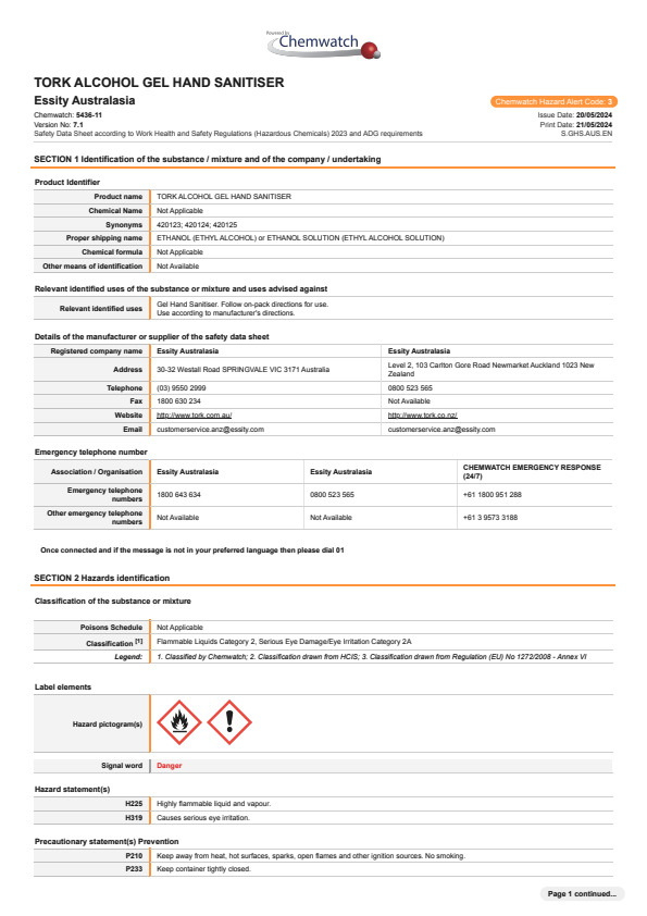 Safety Data Sheet