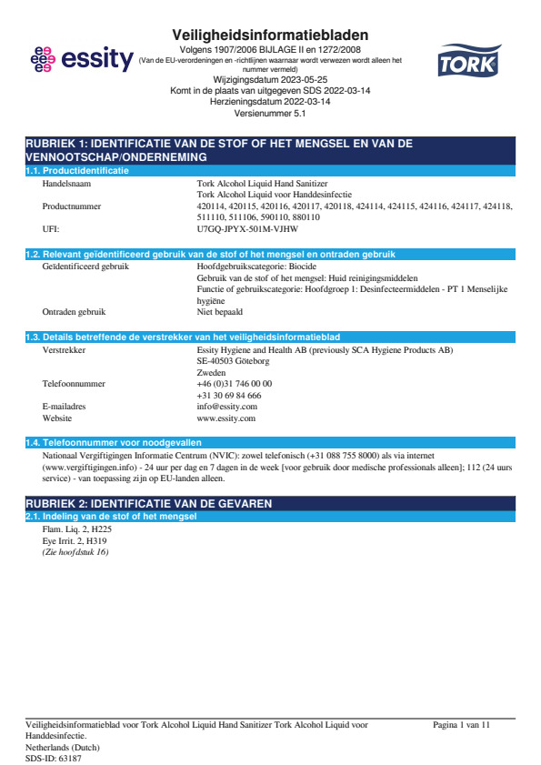 Safety Data Sheet