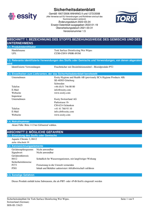 Safety Data Sheet