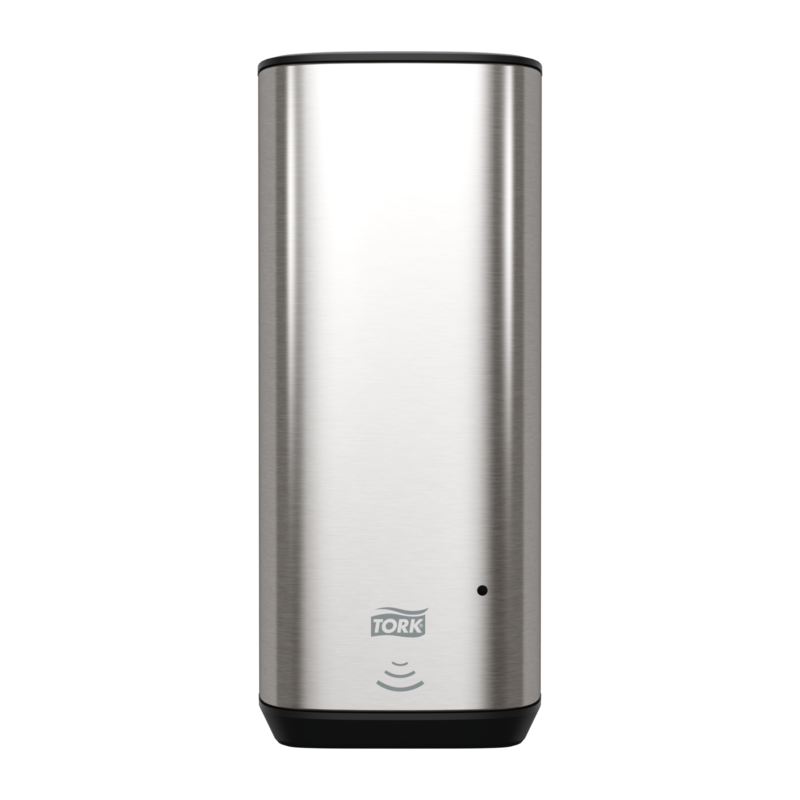 Tork Automatic Soap and Sanitizer Dispenser Stainless Steel S4