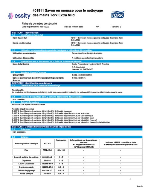 Safety Data Sheet