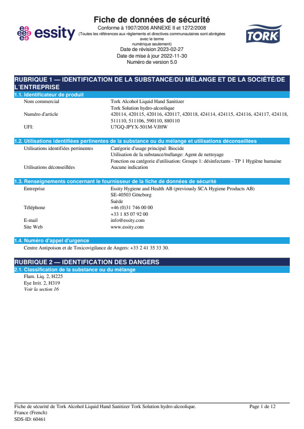 Safety Data Sheet