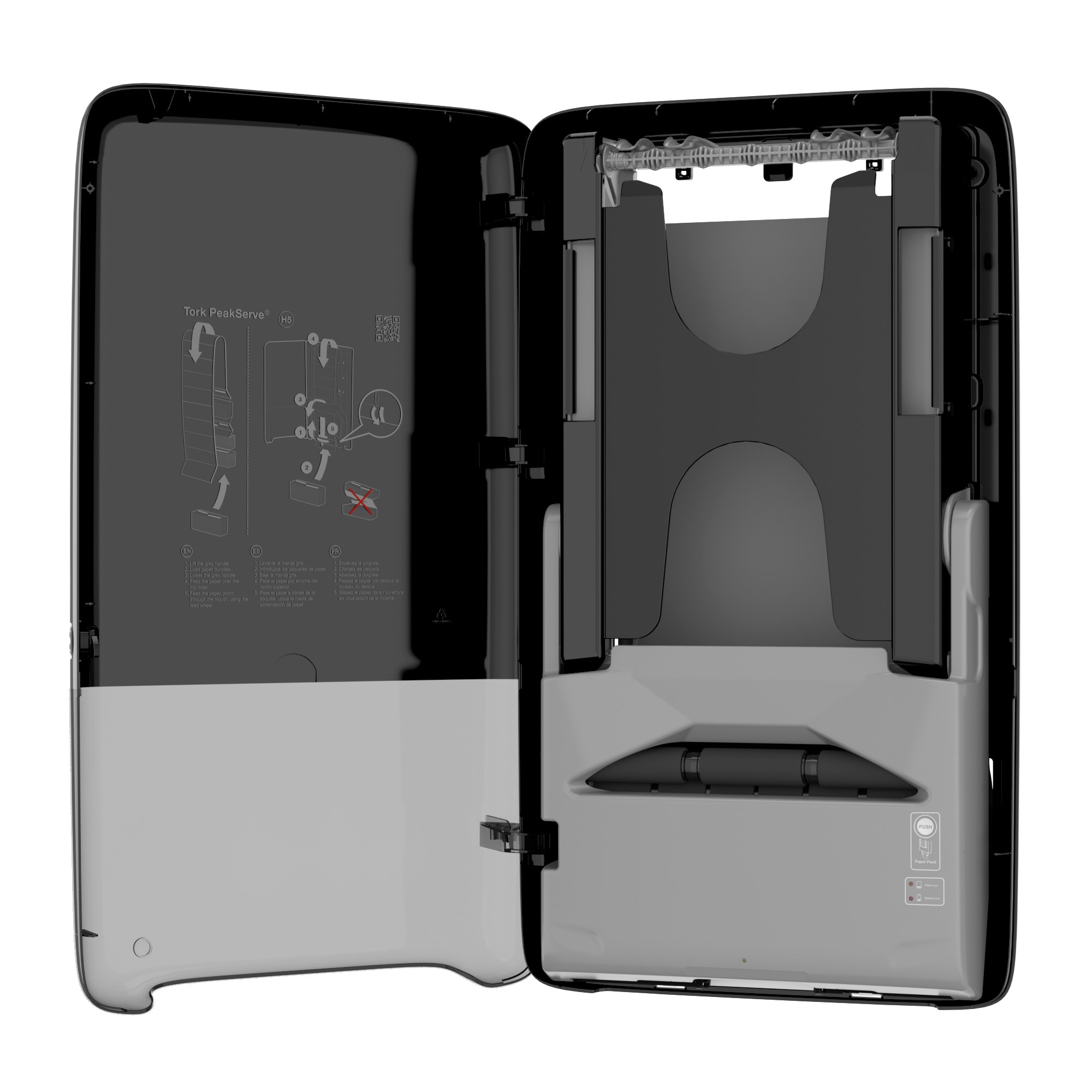 Tork PeakServe® Automatic Continuous™ Hand Towel Dispenser Bl