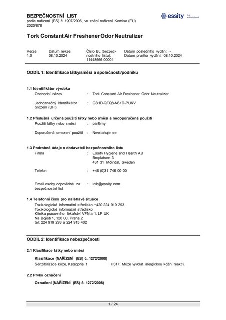 Safety Data Sheet