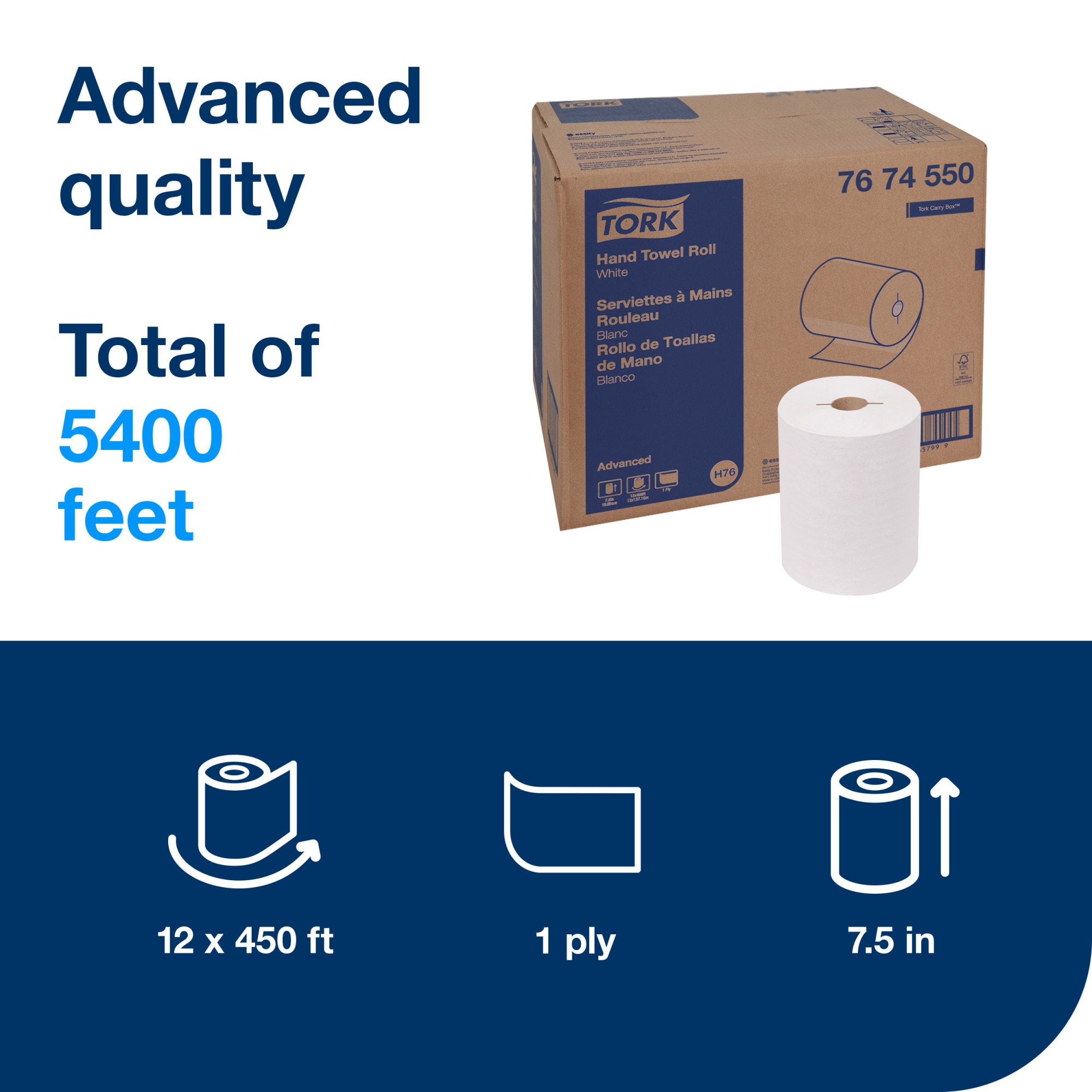Tork Advanced Hand Towel Roll