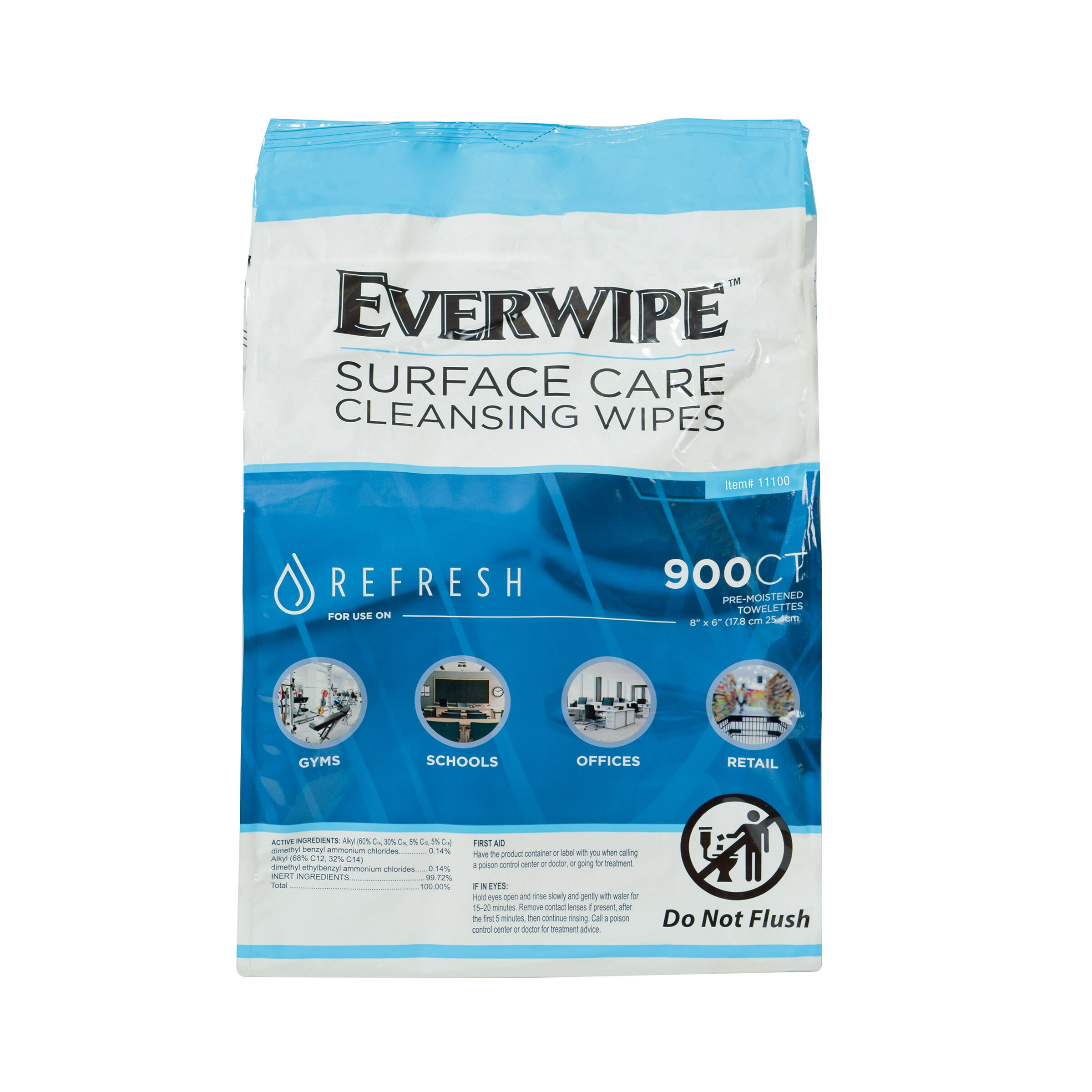 Everwipe Disinfectant Wipe Jumbo Rolls (10100) | 192805 | Wipers 