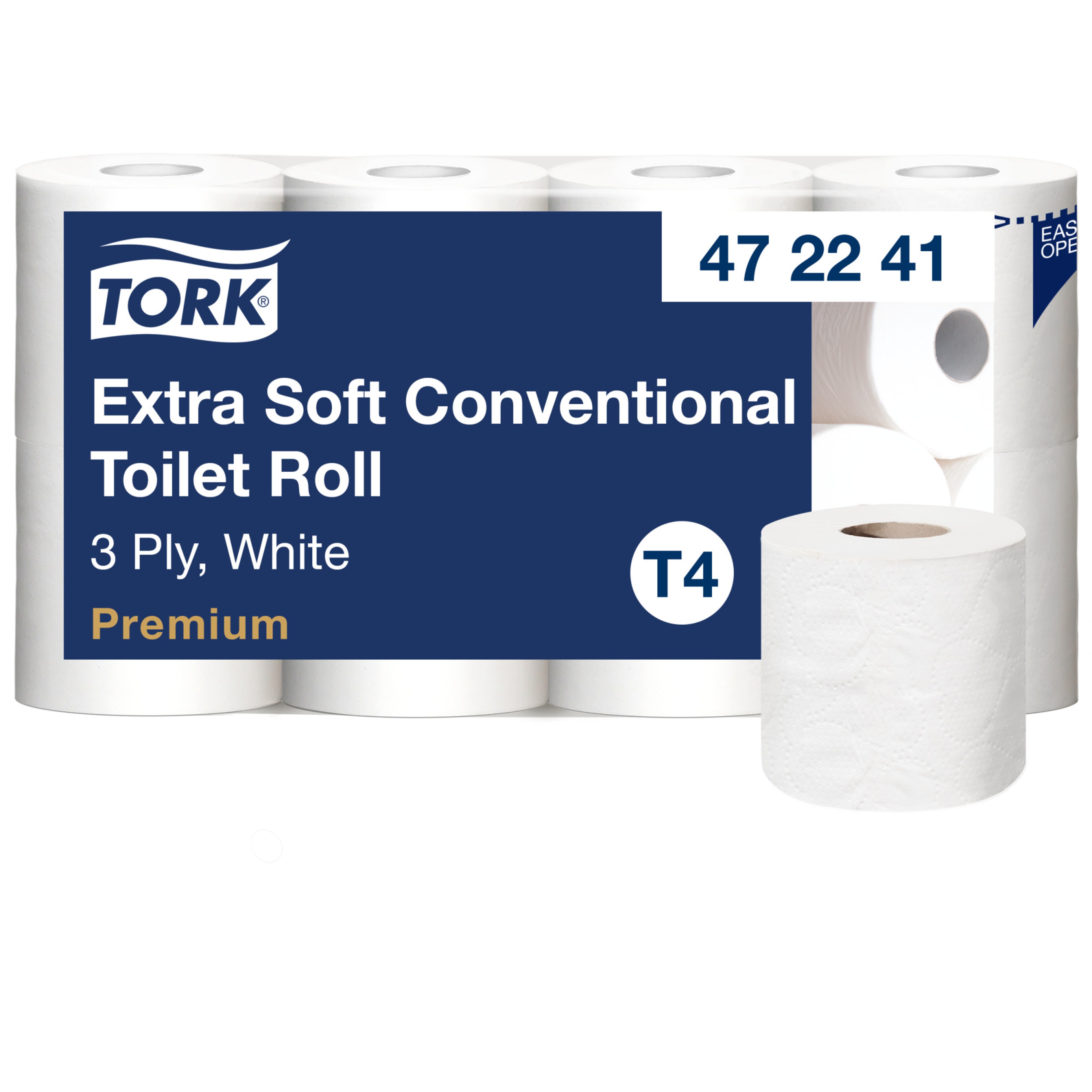 Tork WC-paperi, perinteinen, valkoinen, T4