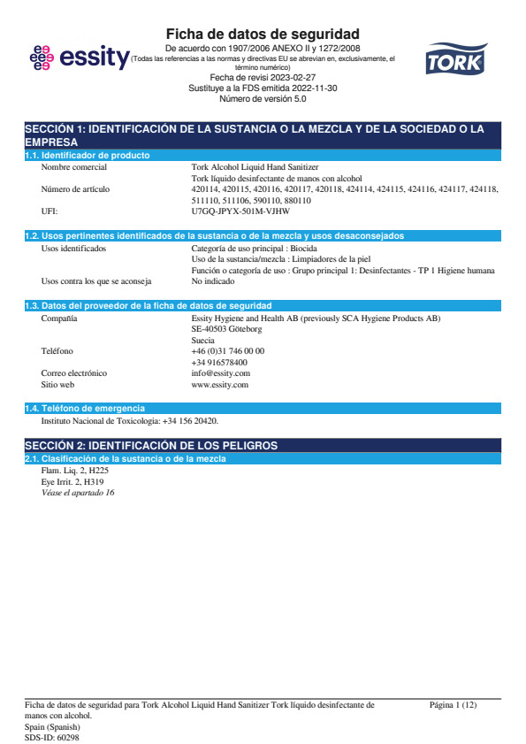 Safety Data Sheet