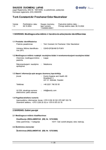 Safety Data Sheet