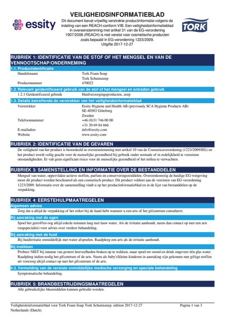 Safety Data Sheet