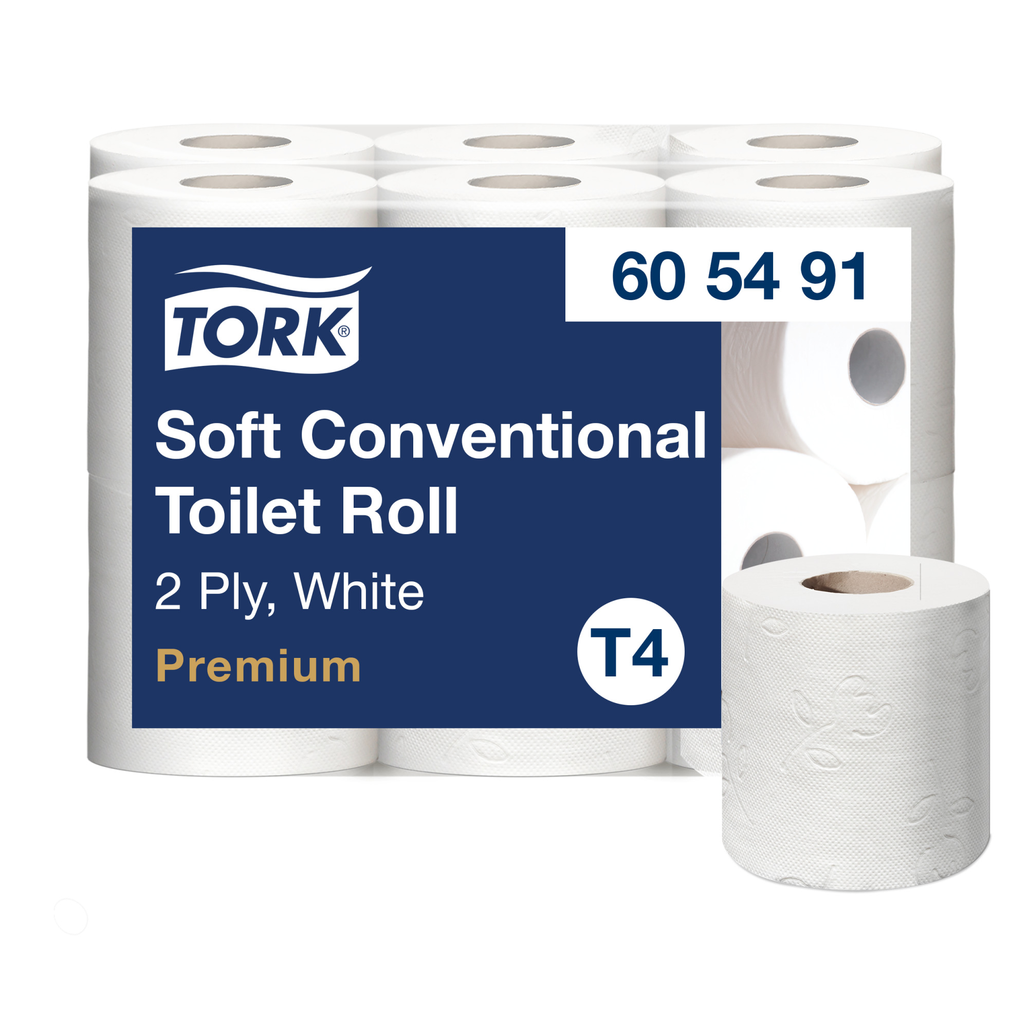 Tork Papel Higiénico Convencional Suave Premium – 2 Folhas