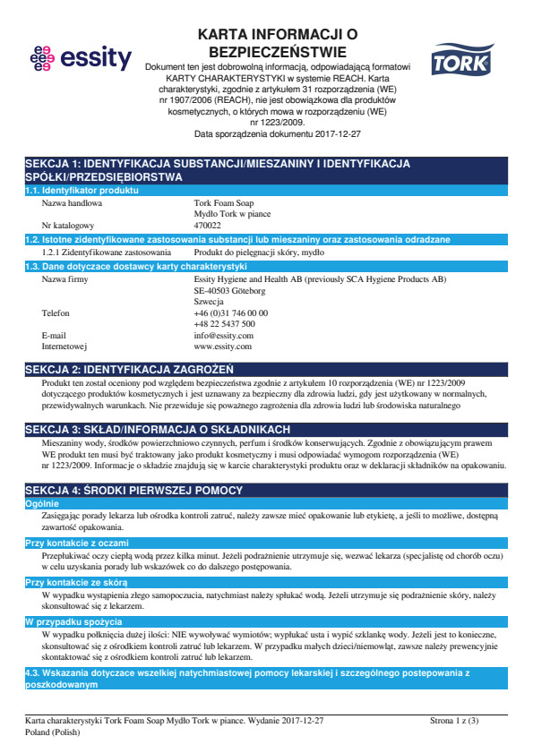 Safety Data Sheet