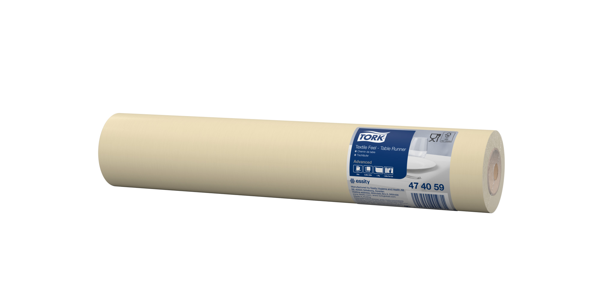 Tork Table Runner υφασμάτινης αφής Cream
