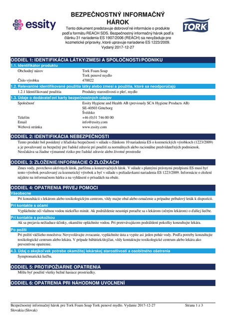 Safety Data Sheet