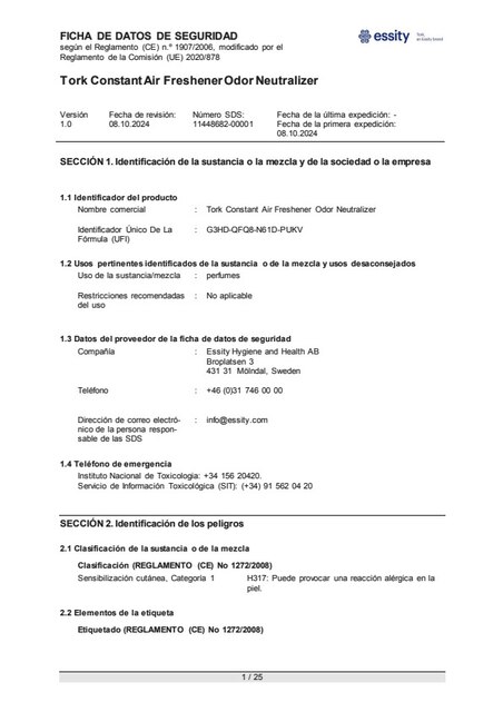 Safety Data Sheet