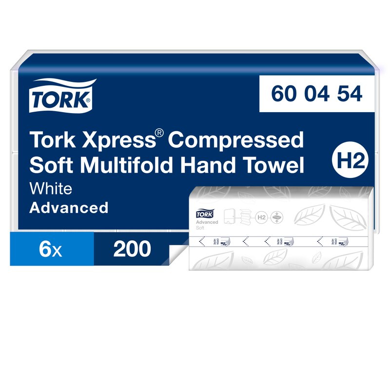 Tork Xpress® komprimierte weiche Multifold-Papierhandtücher Weiß H2