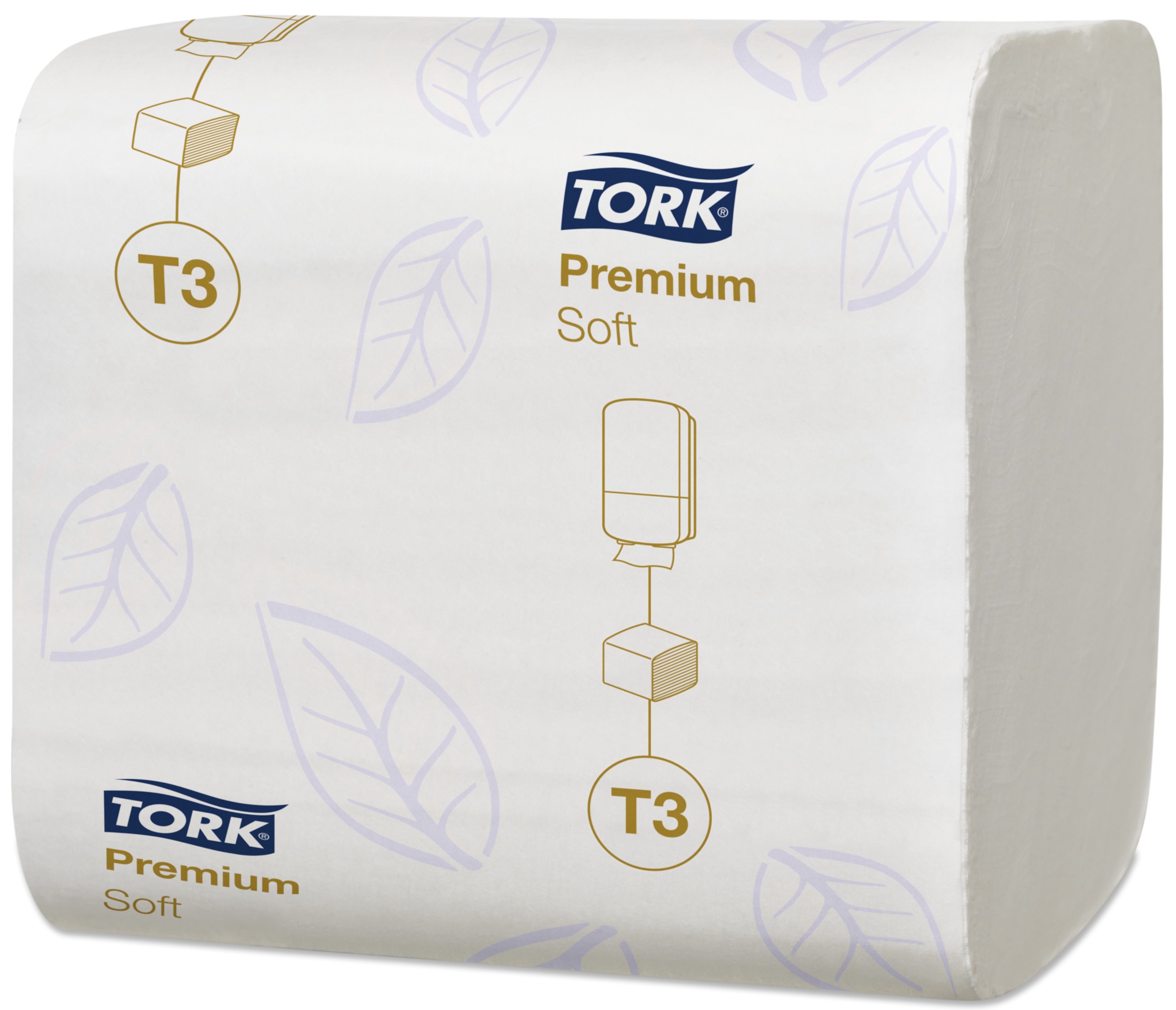 Tork Zacht Gevouwen Toiletpapier Wit T3