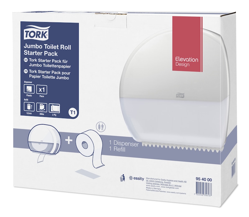 Tork Starter Pack pour Papier toilette Jumbo