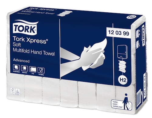 Tork Xpress® Essuie-mains interfoliés Doux