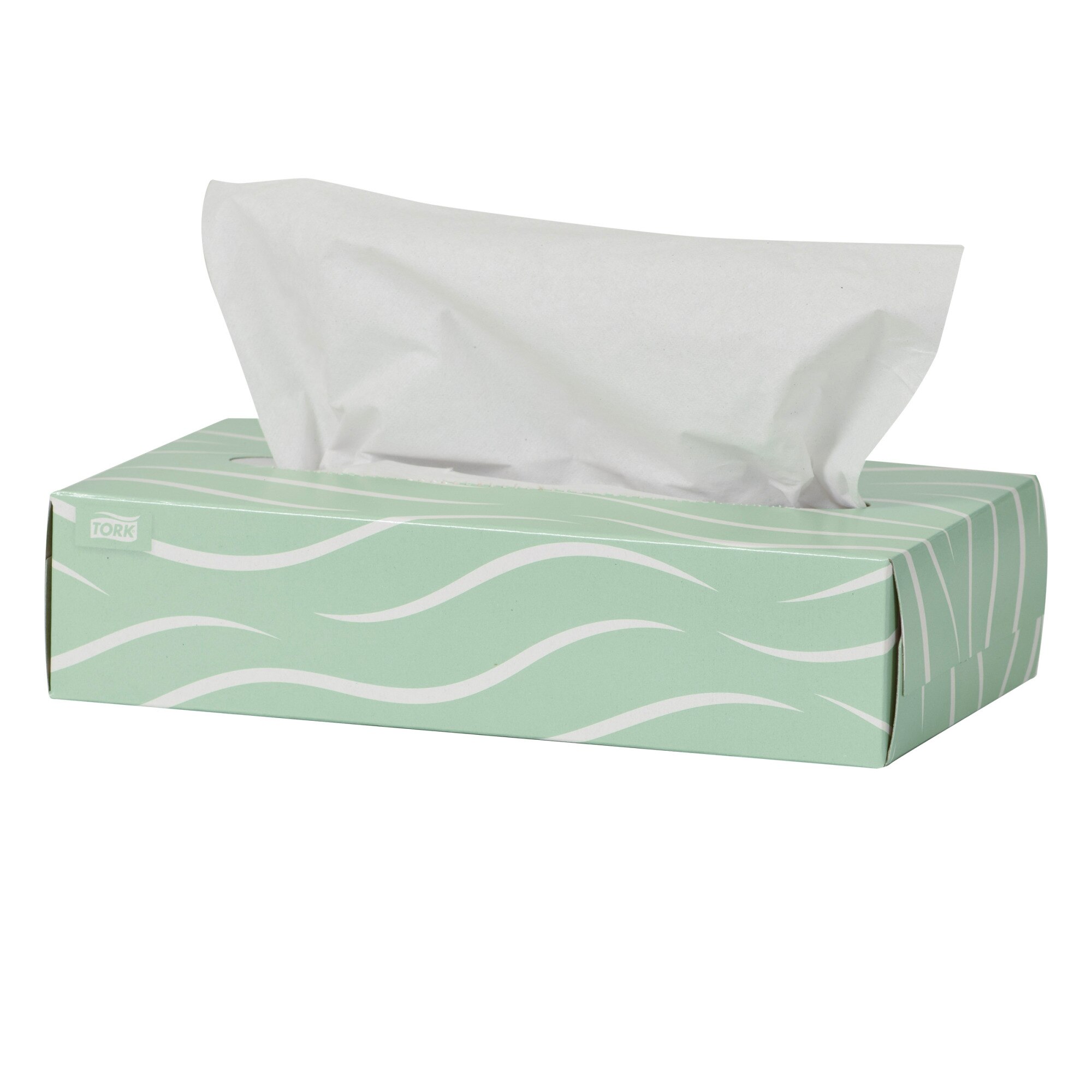 Tork Universal Facial Tissue Flat Box White
