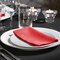 Tork Soft piros Dinner szalvéta, 1/8 hajtogatás