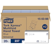 Tork Xpress® Blauwe Multifold Handdoek