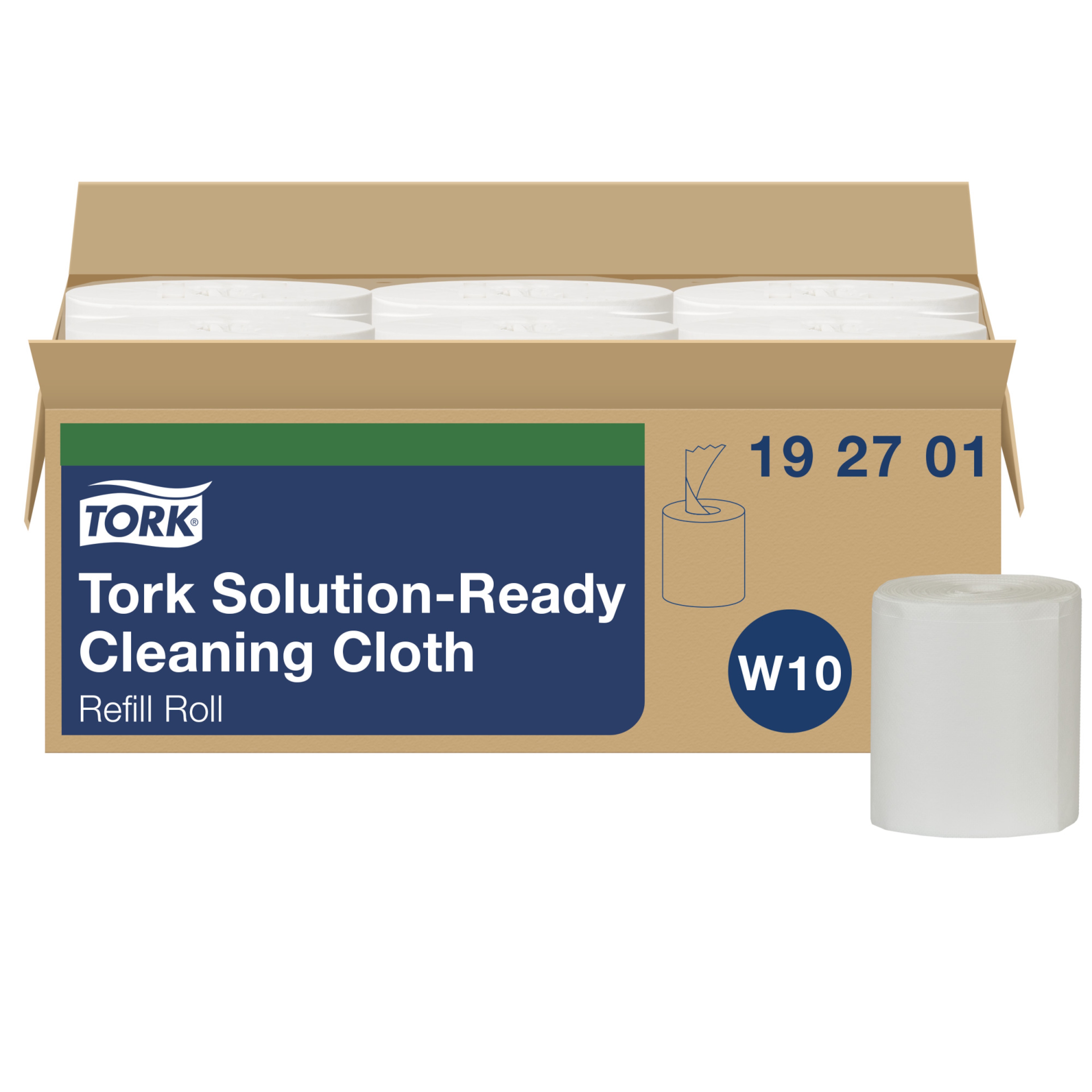 Tork Solution-Ready Cleaning Cloth Refill White